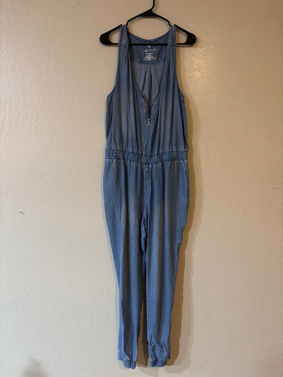 Juicy Couture Pants - Juicy Couture Light Blue Denim-Style Tank Jumpsuit